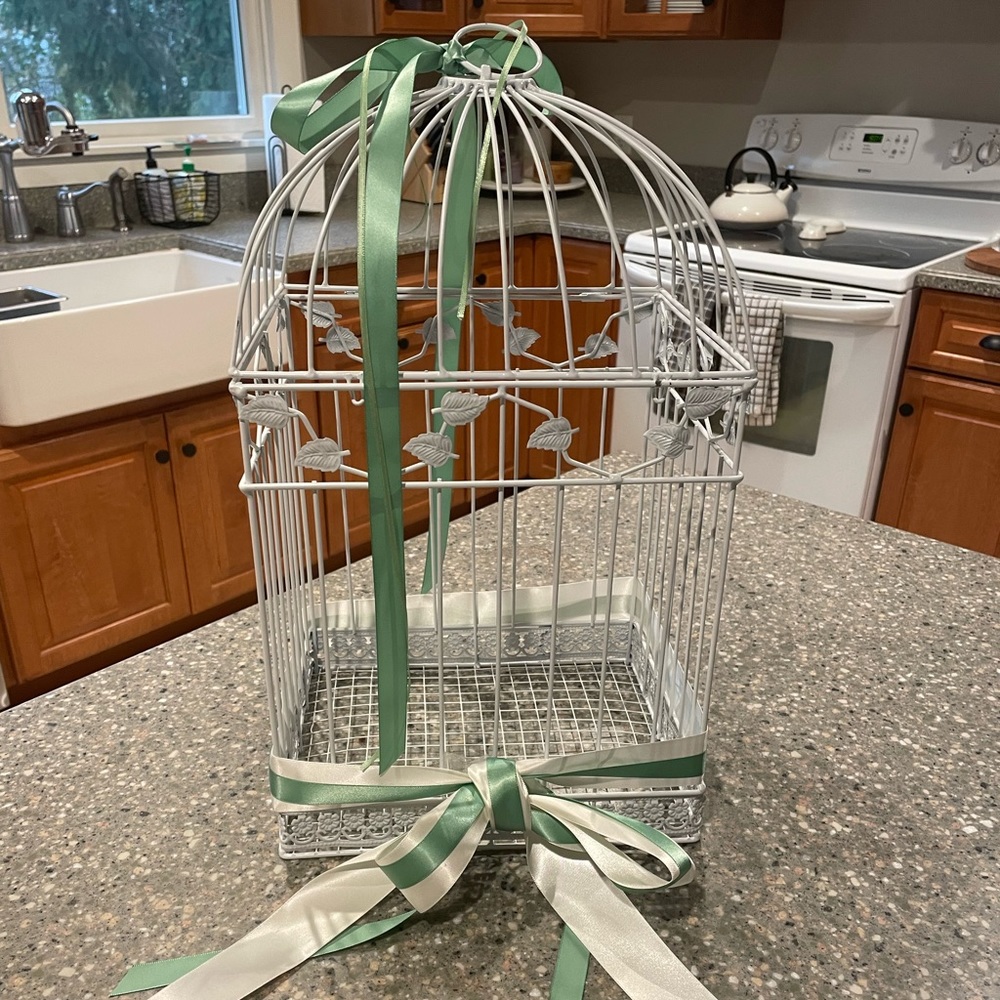Bird Cage Card Holder